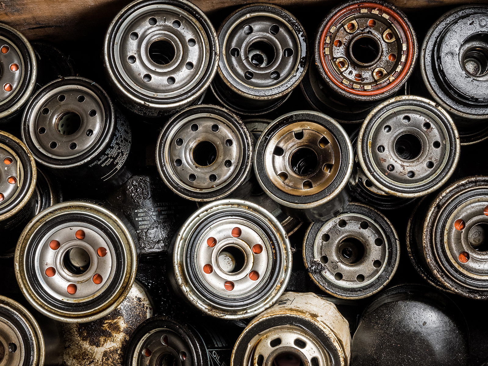 Our auto recyclers take oil filters and batteries